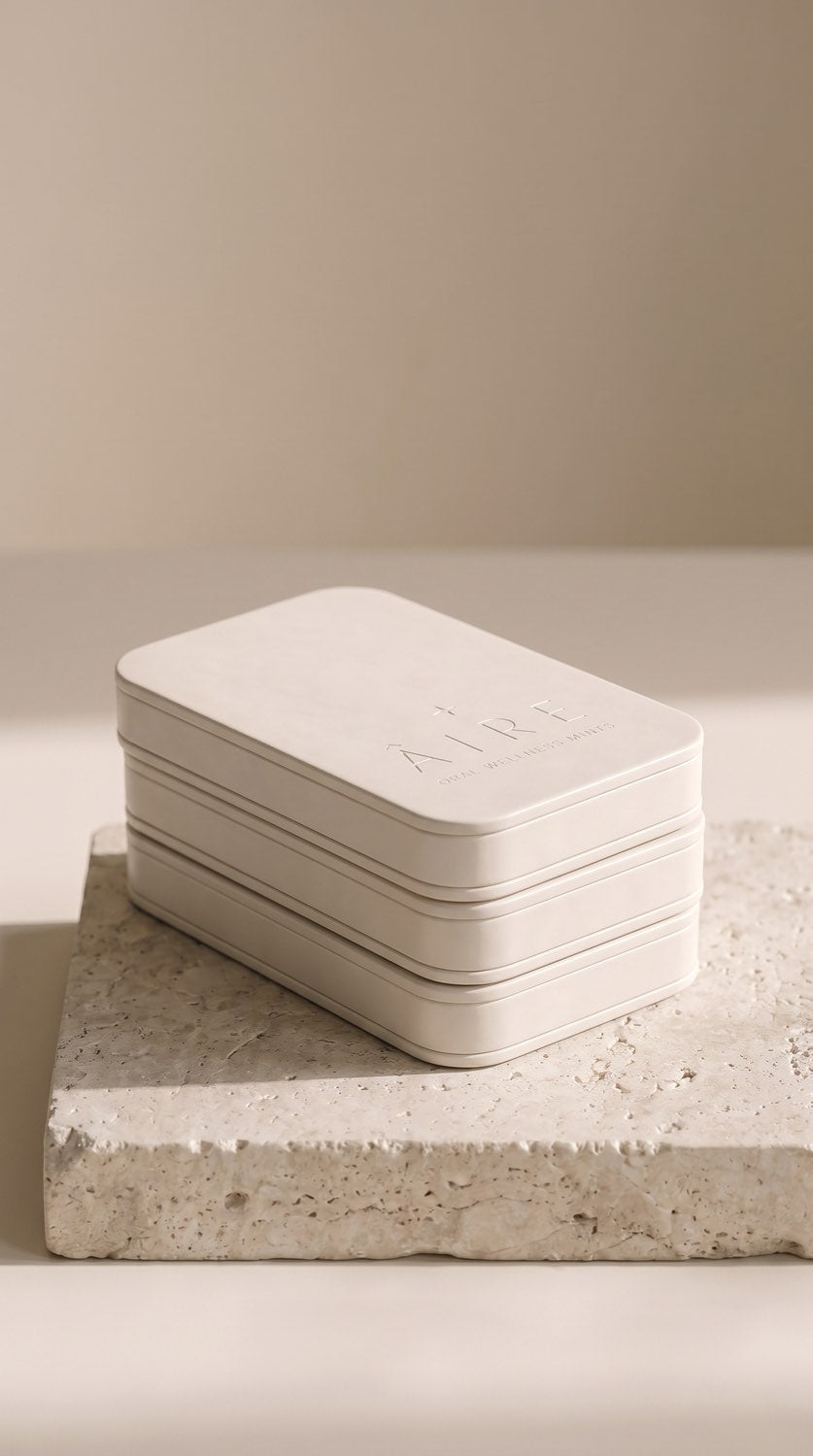 Âire pre + postbiotic oral wellness mints tin